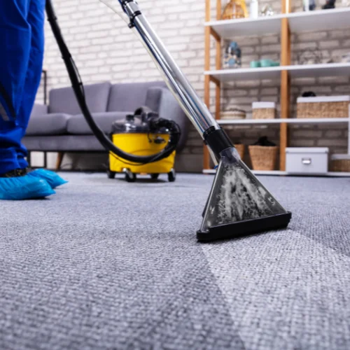 carpet cleaning with carpet wand